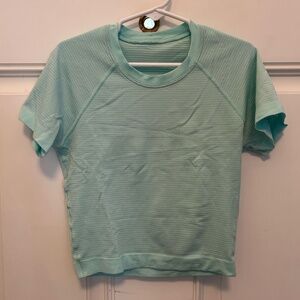 Lululemon Swiftly Tech Cropped Short-Sleeve Tee, Size 2